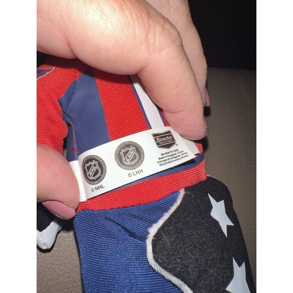 Washington Capitals NHL Slapshot Mascot 10" Plush Bleacher Creatures - Picture 9 of 10